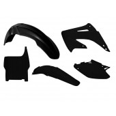 Racetech Plastik Kit Honda CR 125, 250 2004-2007 Schwarz