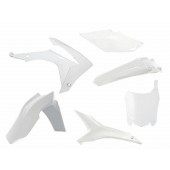 Racetech Plastik Kit Weiß Honda CRF 250R 2014-2017 / CRF 450R 2013-2016