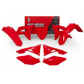 Racetech Plastik Kit Rot Honda CRF 250R 2018-2021 / CRF 450R 2017-2020