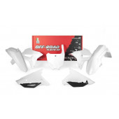 Racetech Plastik Kit Weiß Honda CRF 250R 2022-2024 / CRF 450R 2021-2024