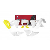 Rtech Plastik Kit mit Lampenmaske OEM für Husqvarna TE, FE 250, 300, 350, 450, 501 2024-