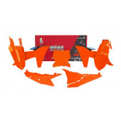Racetech Plastik Kit Neon - Orange KTM SX, SXF 125, 150, 250, 350, 450 2023-
