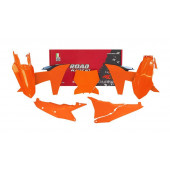 Racetech Plastik Kit Orange für KTM SX, SXF 125, 150, 250, 350, 450 2023-2024