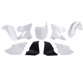 Restyle Plastik Kit Weiß Yamaha YZ 125, 250 2006-2014 (2015er Optik) 