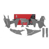 KTM Plastik Kit mit Lampenmaske Grau EXC, EXC-F TPI 150, 250, 300, 350, 450, 500 2024-