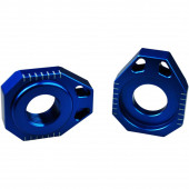 Scar Achsblöcke Blau Husqvarna TE, FE 125, 250, 300, 350, 450, 501 2014- 