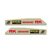 Blackbird Schwingenaufkleber Honda CR CR-F 125 250 450 2000-