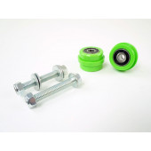 TMD Kettenrollen Set Kawasaki KXF 450 2006-2018 / 250 2006-2019 Grün
