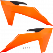 KTM Kühlerspoiler Neonorange SX, SXF 125, 250, 300, 350, 450 2023-2024 / EXC 2024-2025