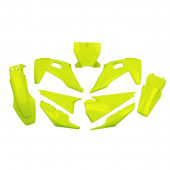 UFO Plastik-kit Neongelb Husqvarna TC, FC 125, 250, 350, 450 2019-2022
