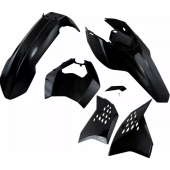 UFO Plastiksatz KTM EXC/EXCF 125, 250, 300, 400, 450, 530 2009-2011 Schwarz