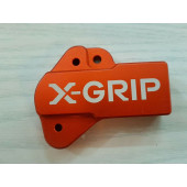 X-Grip Aluminium Schutz Orange für Einspritzung KTM TPI 250, 300 Husqvarna TE 2018-