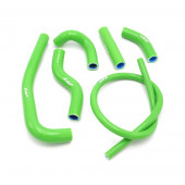 Kühlerschläuche Silikon Grün Kawasaki KX 500 1988-2004