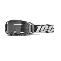 100% Armatic Brille Enduro Schwarz mit Dual Glas