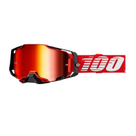 100% Armega Brille Rot verspiegelt