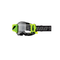 100% Strata Brille Schwarz Forecast Roll Off Klar