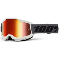 100% Strata 2 Brille Grau Rot Verspiegelt