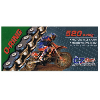 CZ 520 ORM O-Ring MX/Enduro Kette 118 Glieder 