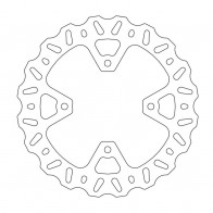 Moto-Master Bremsscheibe Hinterrad TM EN, MX 125, 144, 250, 300, 450, 530 2004-