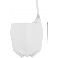 UFO Startnummerntafel Weiß Yamaha YZ 125, 250 2002-2014 Restyling