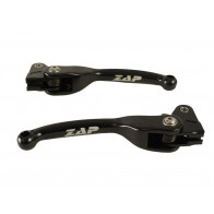 Zap Klapphebel Set Kupplungs+ Bremshebel Simson S51 / Star / Schwalbe Schwarz