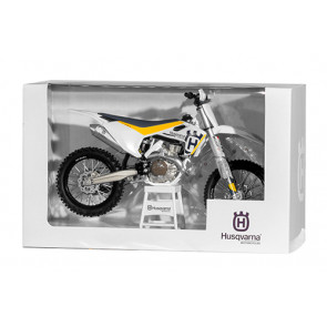Miniatur 1:12 Husqvarna FC450 Kinder Spielzeug Motorrad