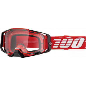 100% Armega Brille Rot Klares Glas