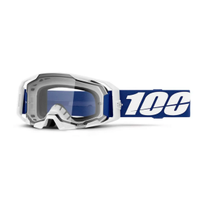 100% Armatic Brille Blau Weiß Klar