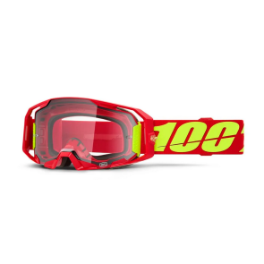 100% Armatic Brille Rot Klar