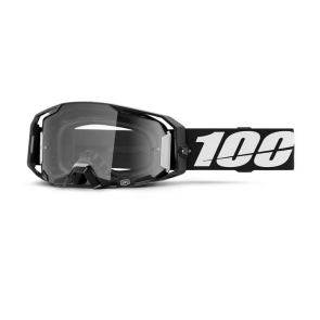100% Armatic Brille Schwarz Klar