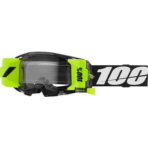 100% Armatic Brille Schwarz Forecast Roll Off Klar