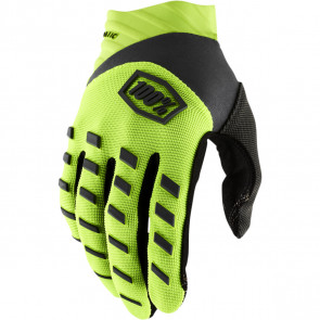 100% Airmatic Handschuhe Neongelb