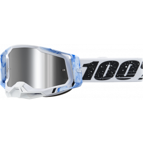 100% Racecraft 2 Mixos Verspiegelt Silber