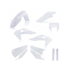 Acerbis Full Plastik Kit KOMPLETT Weiß Husqvarna FE TE TX 125 250 350 450 501 2020-