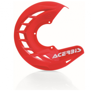 Acerbis X-Brake Bremsscheibenschutz Universal Rot