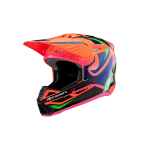 Alpinestars SM3 Jugend Kinder Helm Deegan Orange