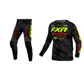 FXR Clutch Combo (Hose + Shirt) Nuke Hivis Camo