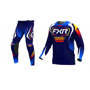 FXR Podium Combo (Hose + Shirt) Navy Inferno 2025