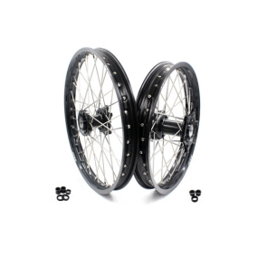 KKE Felgen Radsatz Triumph TF 250, 450 21" + 18" Schwarz