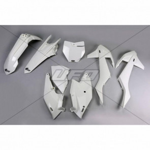 UFO Plastik-Kit KTM SX SXF 125, 150, 250, 350, 450 2016-2018 Weiß