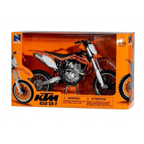 Miniatur 1:10 KTM SXF 450 Kinder Spielzeug Motorrad