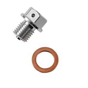 Moose Racing Ölablassschraube mit Magneten KTM, Husqvarna, GasGas SIlber