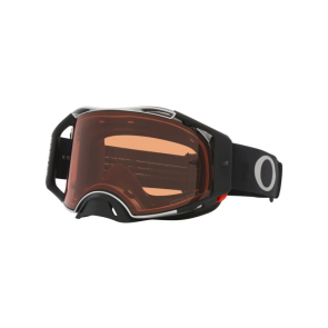 Oakley Airbrake Brille Tuff Blocks Schwarz Gunmetal Prizm Bronze Glas