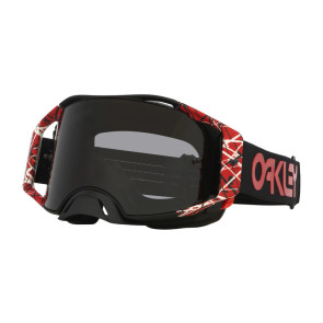 Oakley Airbrake Brille Red Eddie Dark Grey Glas
