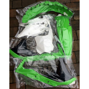 UFO Plastikkit Schwarz Kawasaki KXF 250 2017