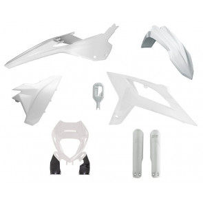 Racetech Plastik Kit Weiß Beta RR 125, 200, 250, 300, 350, 390, 430, 480 2020-2022