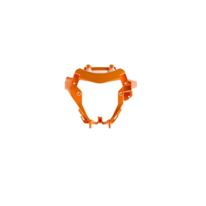 Halter Lampenmaske Orange KTM EXC TBI 150, 250, 300, 350, 450, 500 2024- 