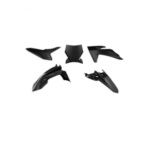 Racetech Plastik Kit Schwarz für KTM SX 50 2024-