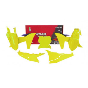 Racetech Plastik Kit Neon - Gelb KTM SX, SXF 125, 150, 250, 350, 450 2023-
