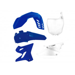 Plastik Kit OEM Blau Weiß Yamaha YZ 125, 250 2015-2021